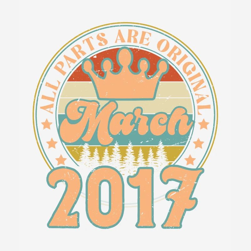 Mars 2017. Cadeau d’anniversaire mars 2017. March.