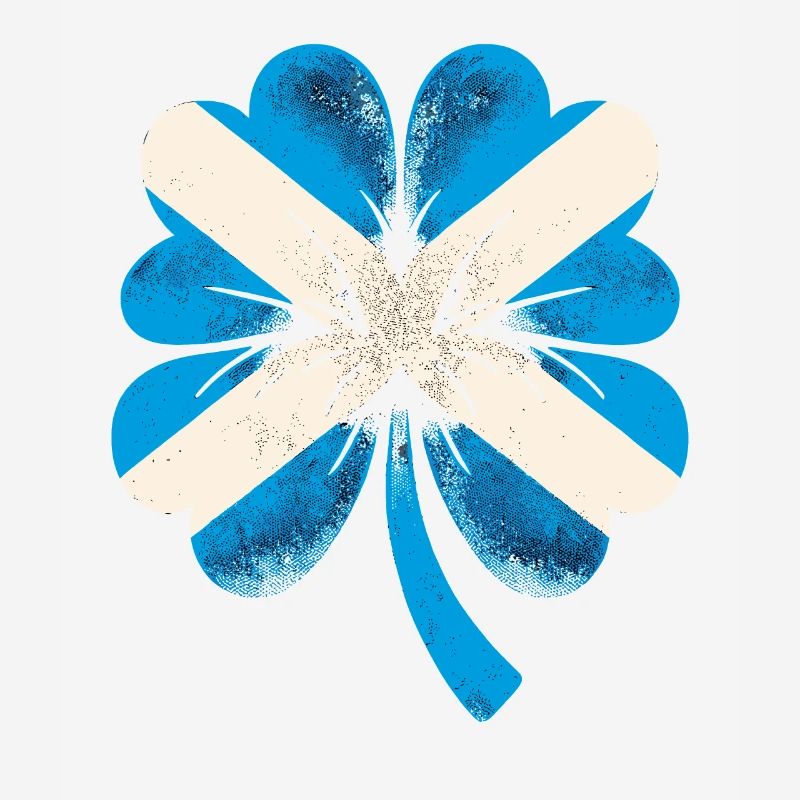 Shamrock Ecosse drapeau Saint Patrick St Patricks