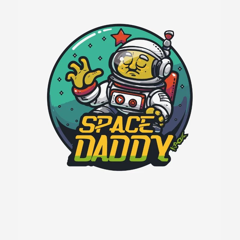 Space Daddy Sci-Fi Astronaut