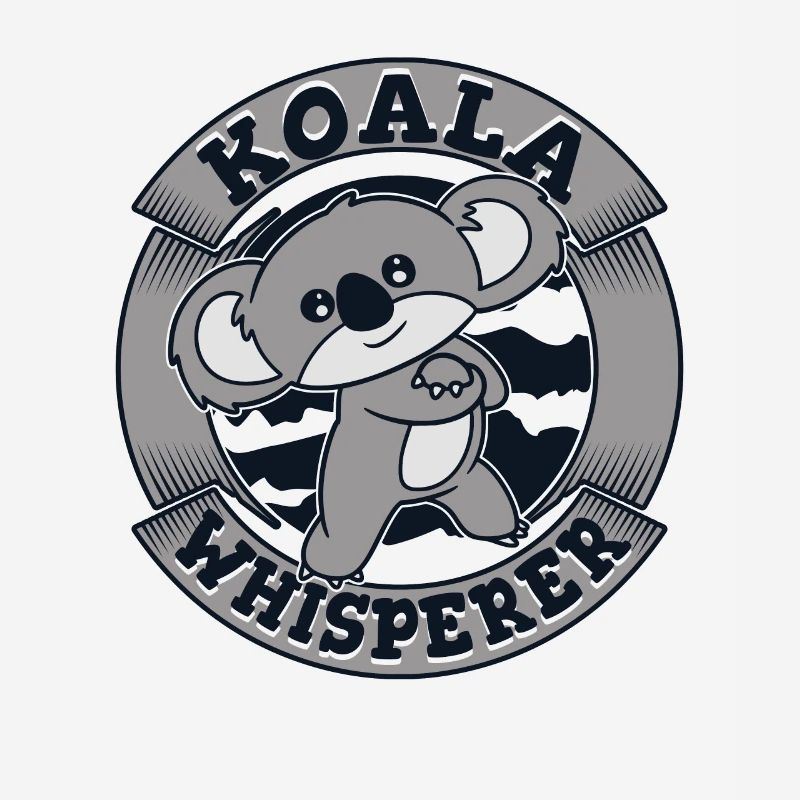 Koala-Flüsterer Koalabär Phascolarctos cinereus