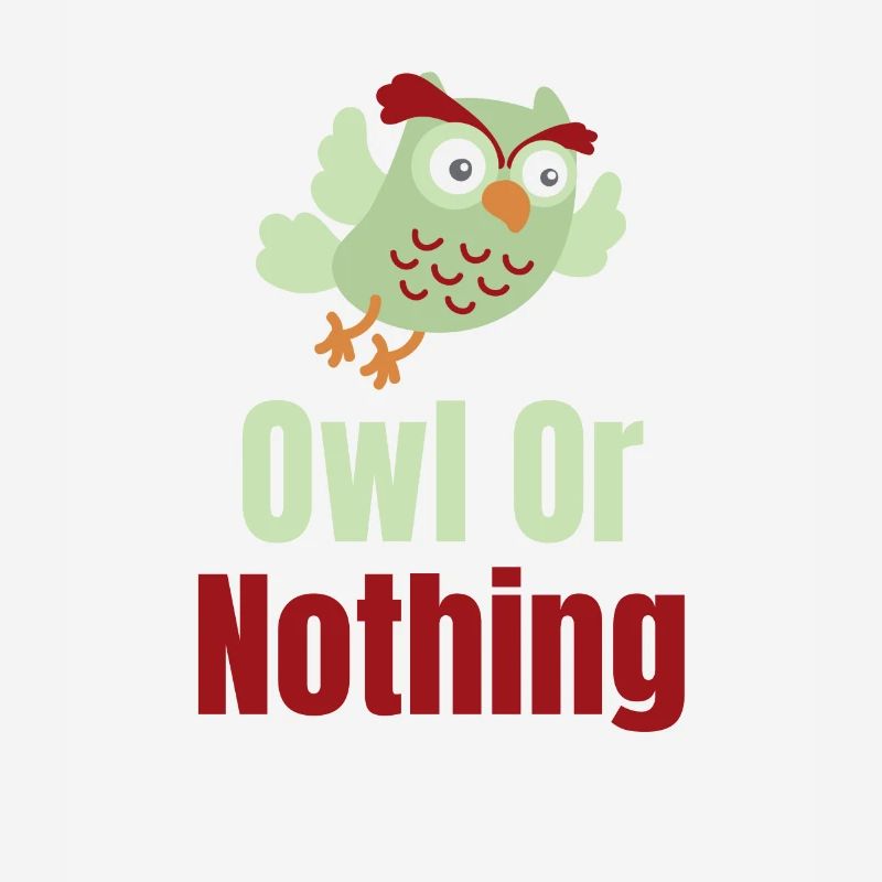 Eule Oder Nichts Wortspiele Halloween-kostüm