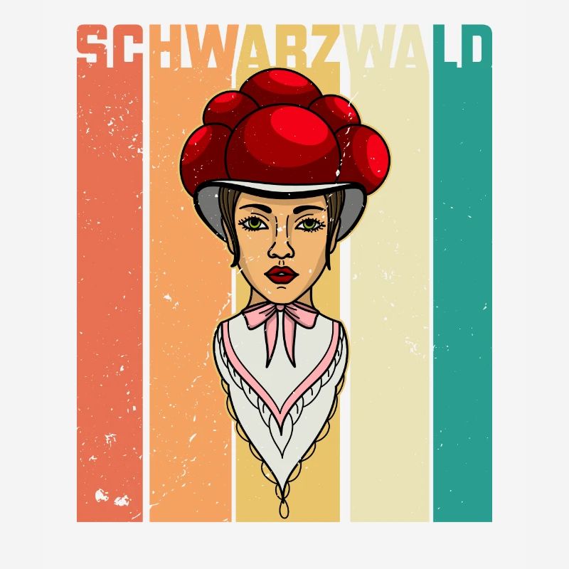 Schwarzwaldmädel Schwarzwald German Retro