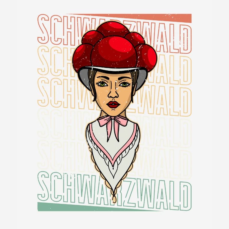 Schwarzwaldmädel Schwarzwald German Wald