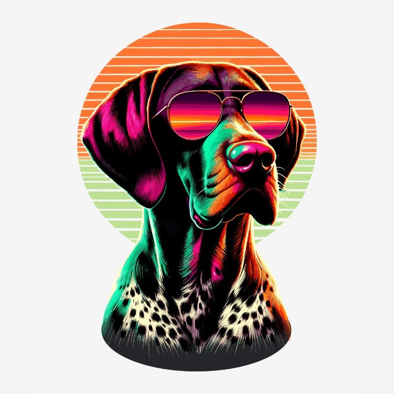 Sunset Sonnenbrille Deutsch Kurzhaar Pointer GSP