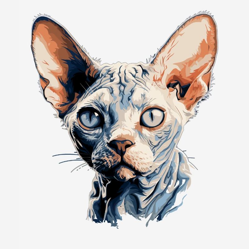 Devon Rex Kätzchen Devon Rex Katze