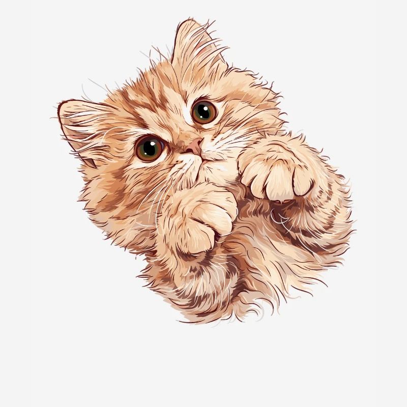 Ragamuffin Kätzchen Ragamuffin Katze