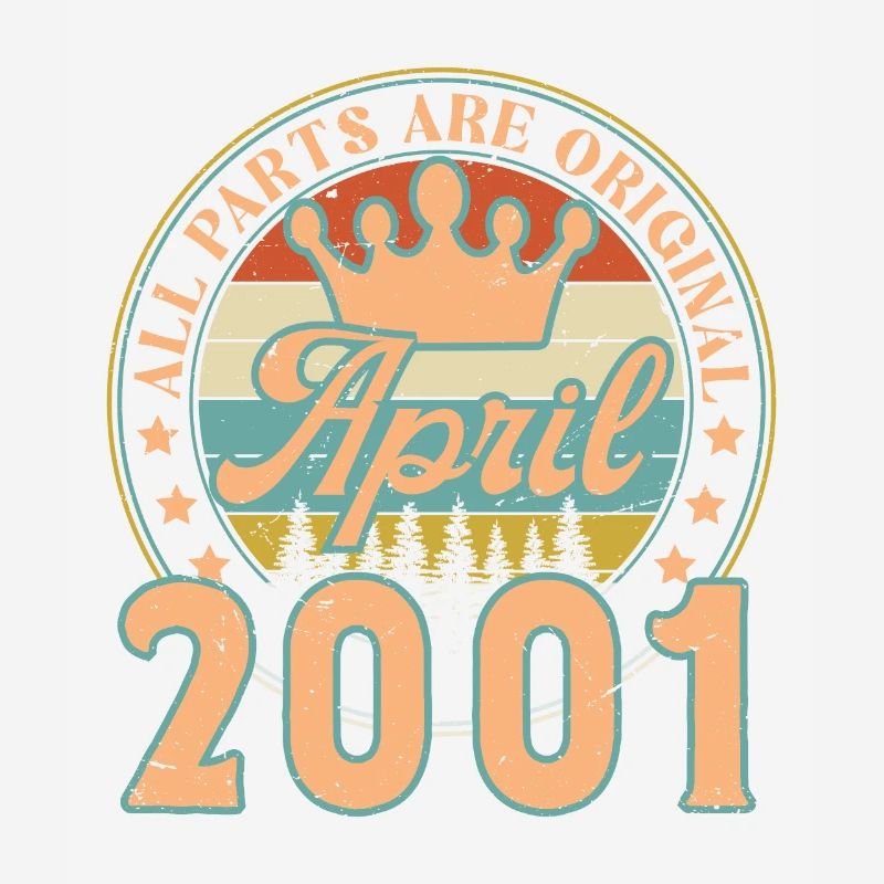 April 2001. April 2001 Geburtstagsgeschenk April