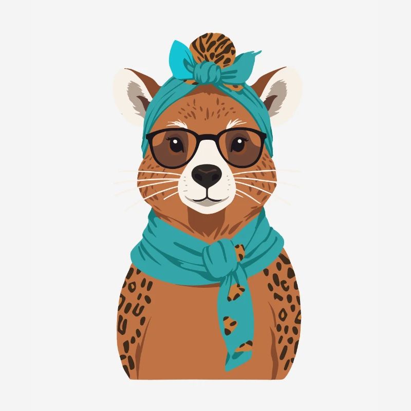Drôle Capymama Capybara Mère Design
