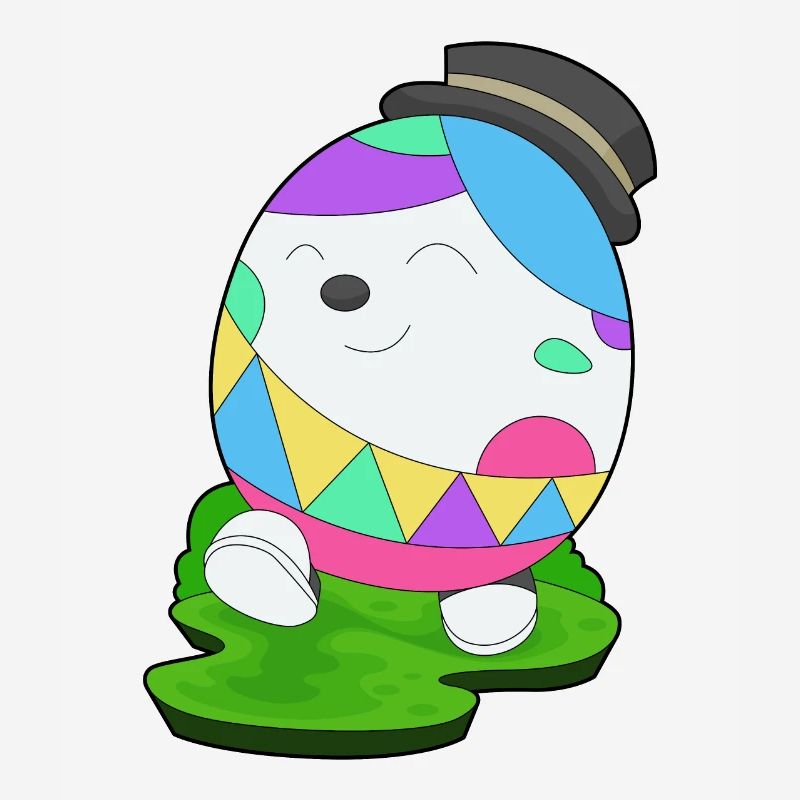 Easter Easter Egg Cylinder