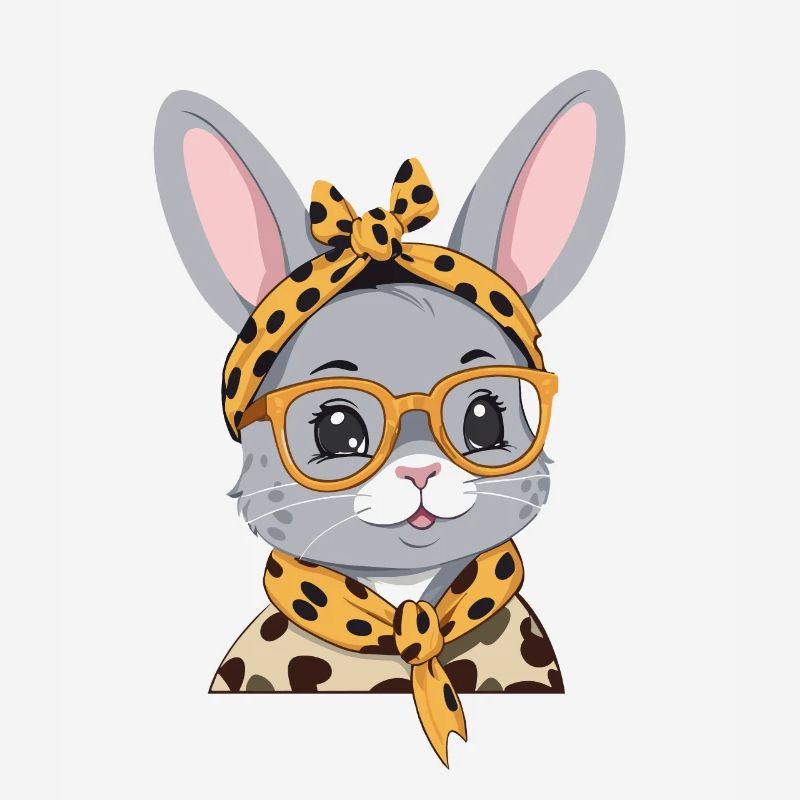 Maman Lapin Mignon Lapin Mère Mignon Lapin de Pâques