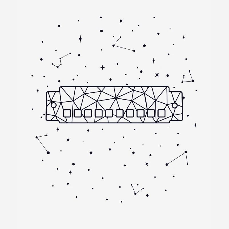 Sternbild Harmonica Constellation Harmonicist