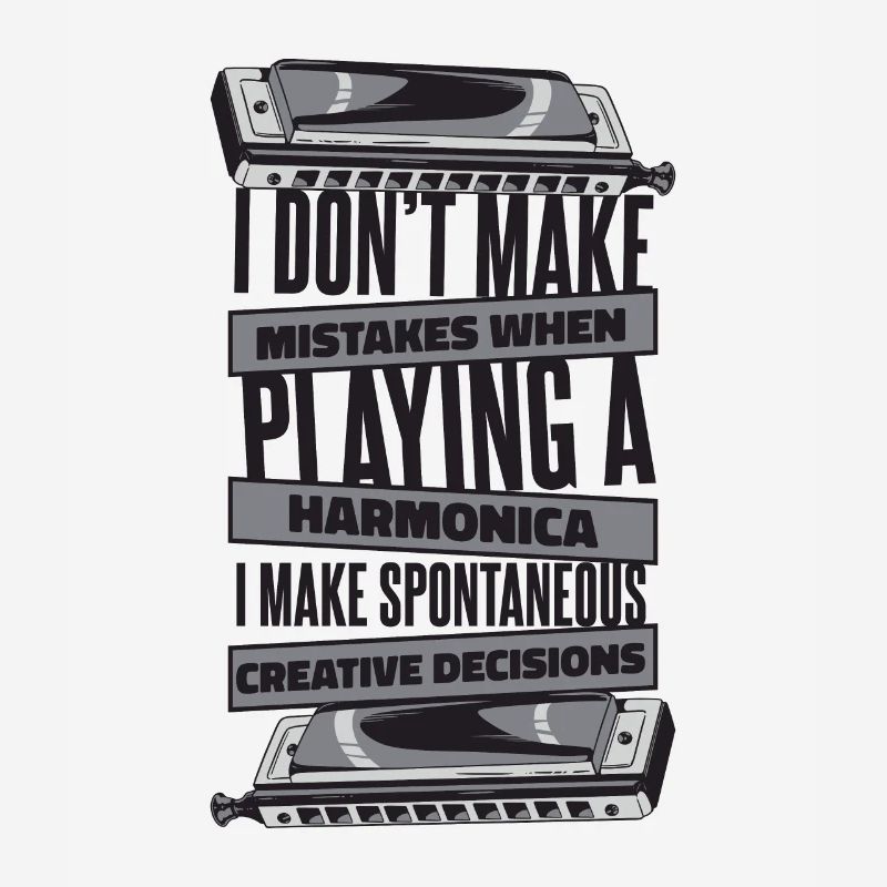 I Don't Make Mistakes When Playing Harmonicist