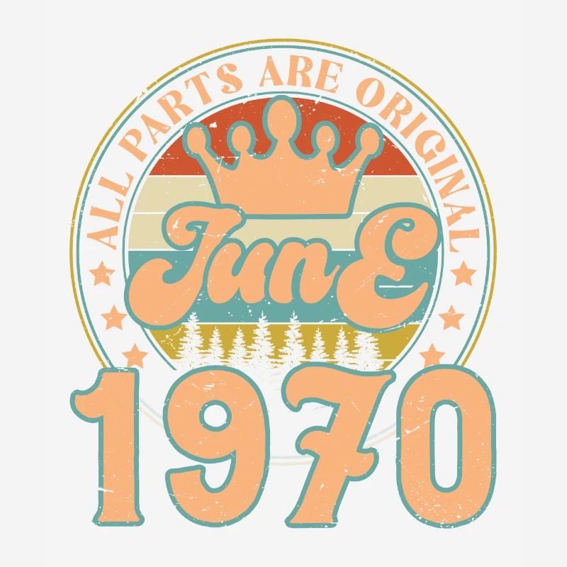 Juni 1970. Juni 1970 Geburtstagsgeschenk. Juni