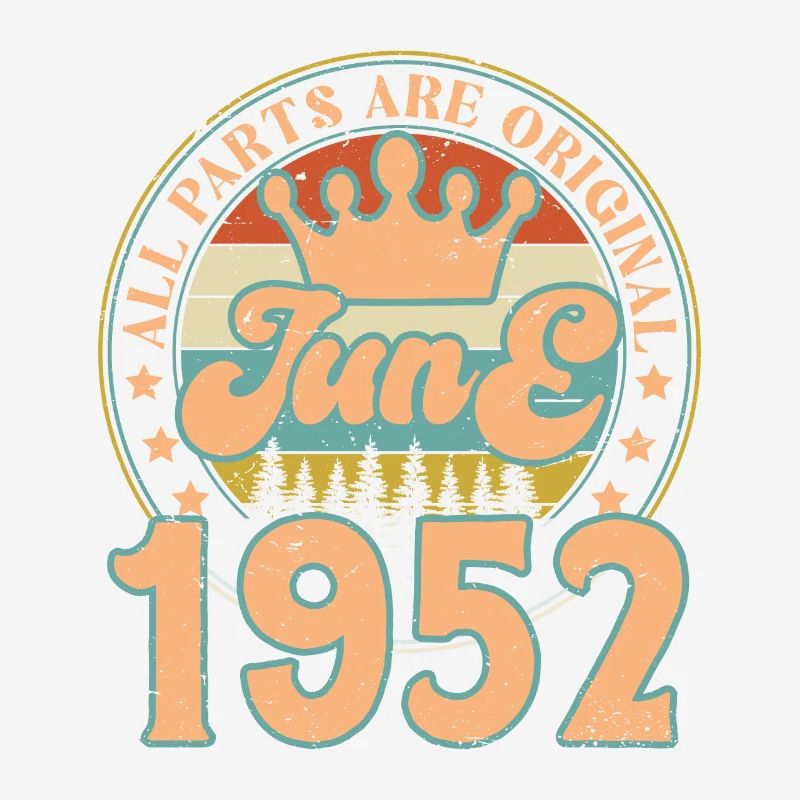 Juni 1952. Juni 1952 Geburtstagsgeschenk. Juni