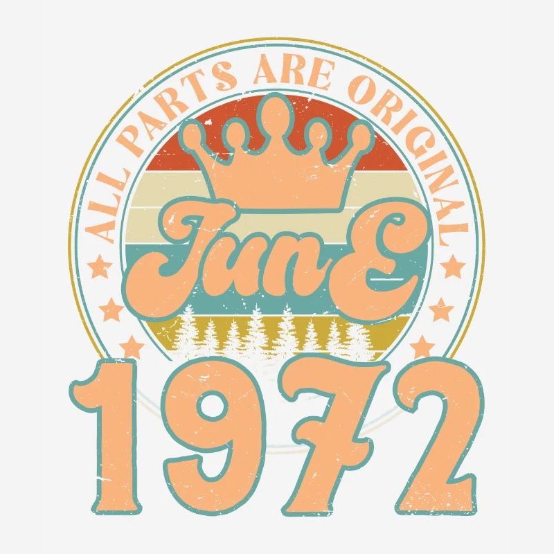 Juni 1972. Juni 1972 Geburtstagsgeschenk. Juni
