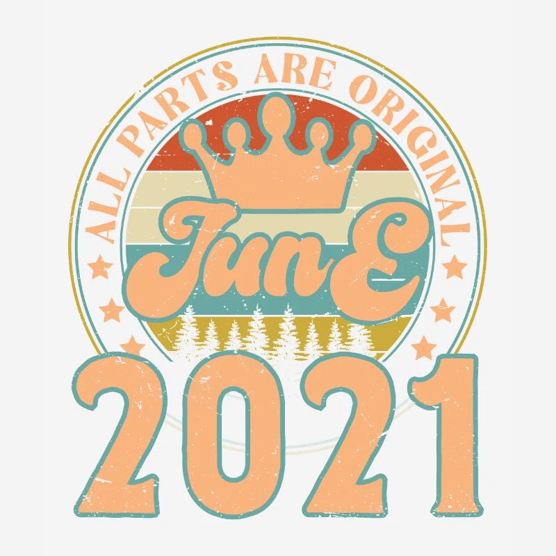 Juni 2021. Geburtstagsgeschenk im Juni 2021. Juni