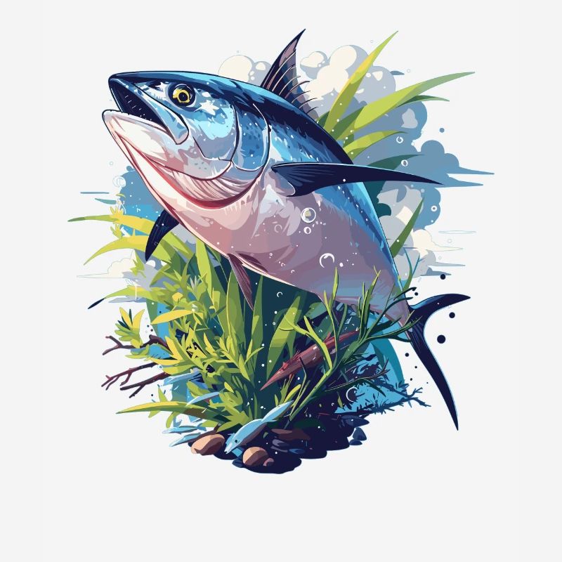 Thon Thunfische Thunfisch