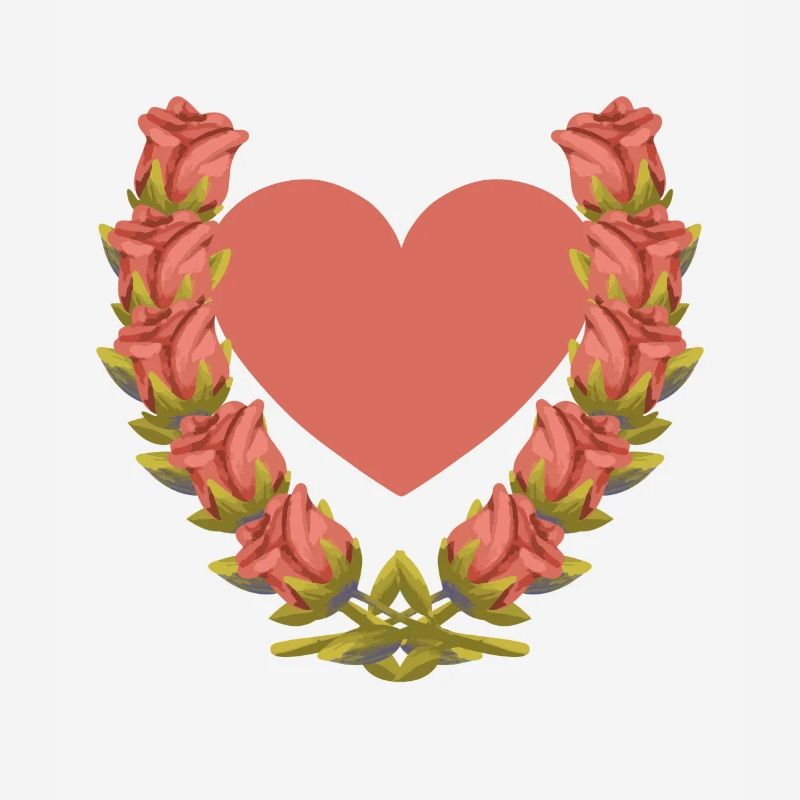 Herz Rosen Muttertag Valentinstag Valentin