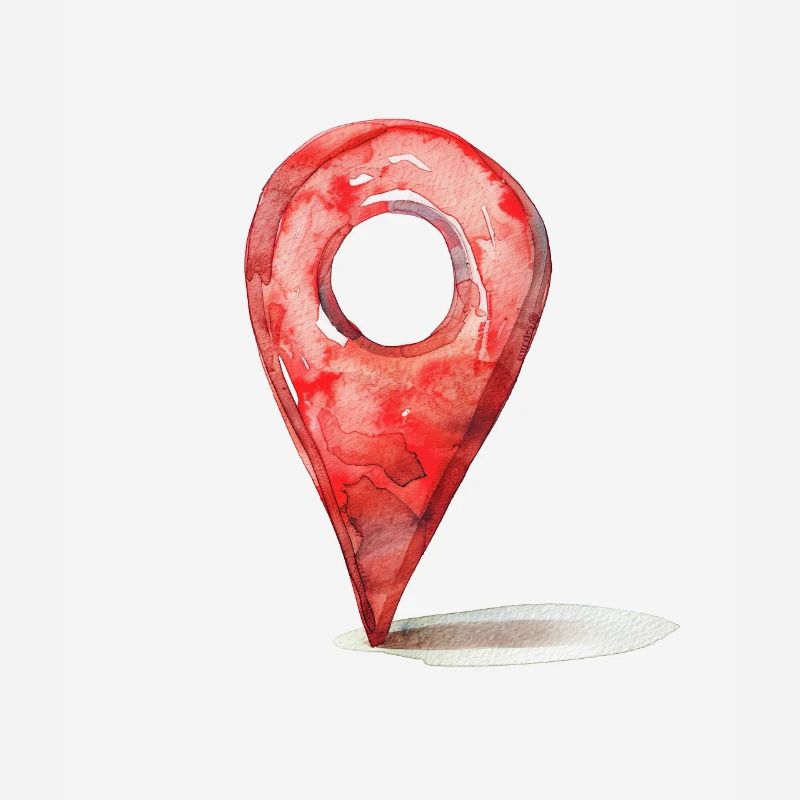 L’icône GPS détermine l’emplacement