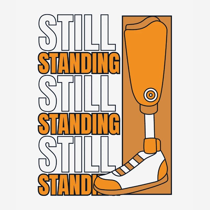 Still Standing Artificial Legs User Leg Prosthesis
