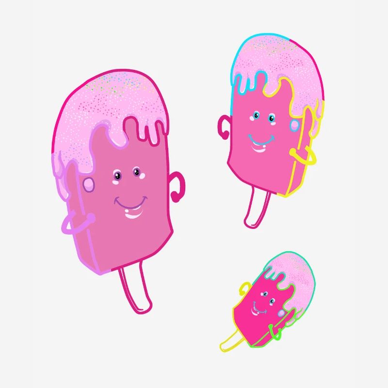 Sommer Sommerzeit Eiskreme Eis Eiscrem Kind