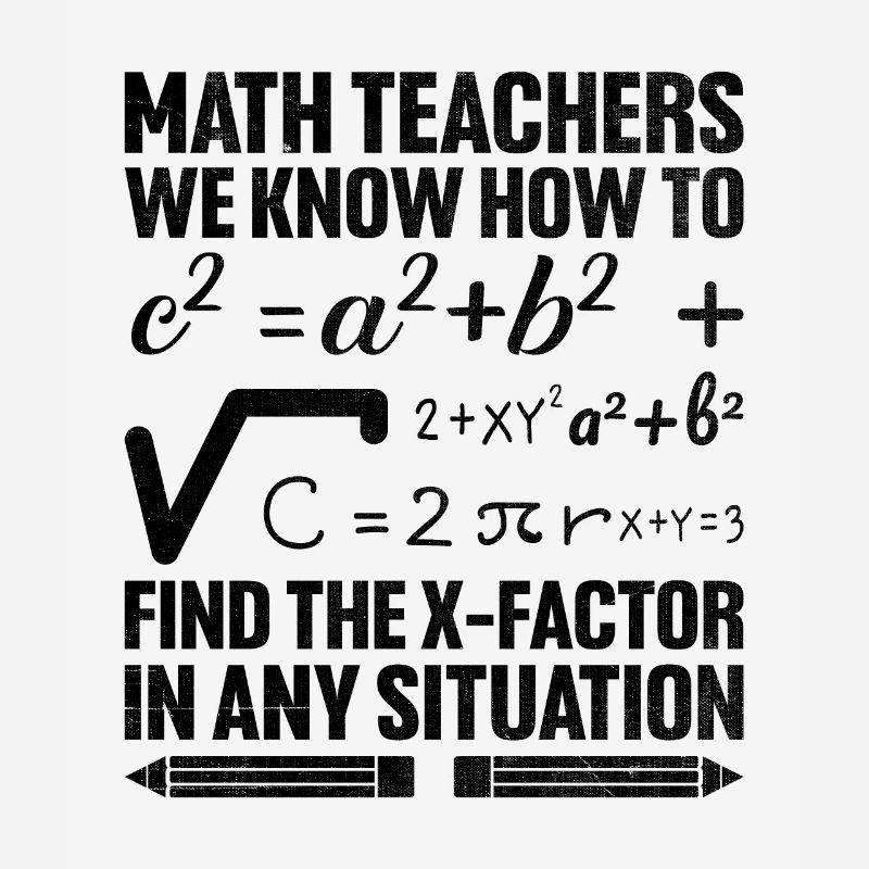 Math Teacher School Teacher Funny Maths Teachers S