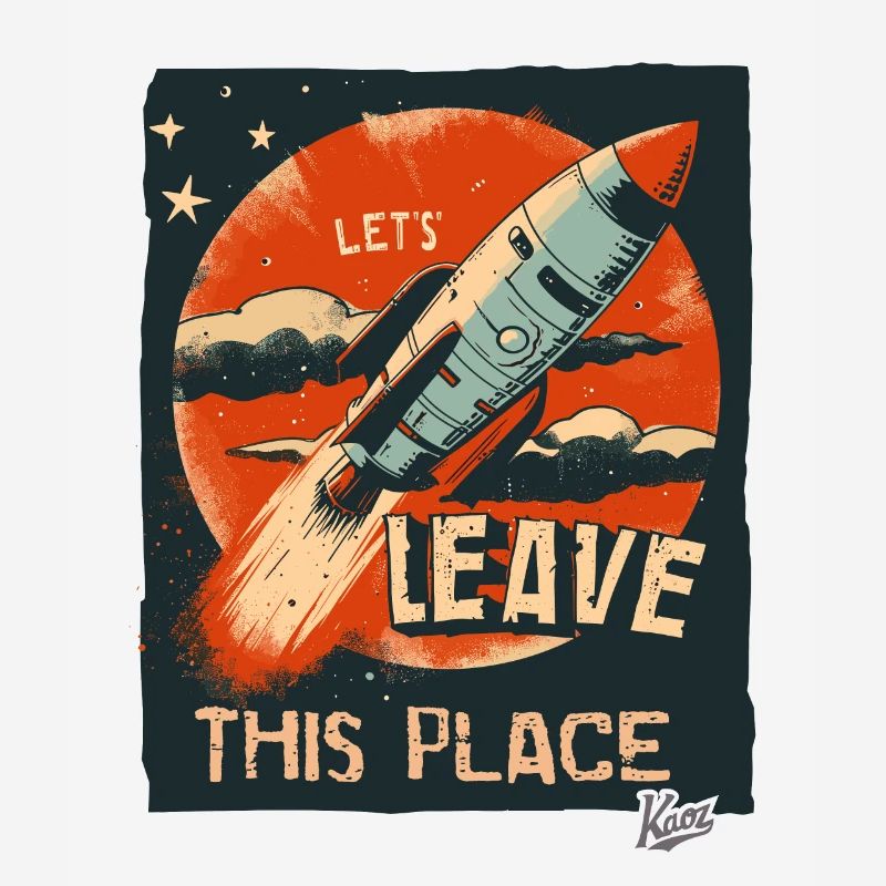 Let's get out of here with a rocket