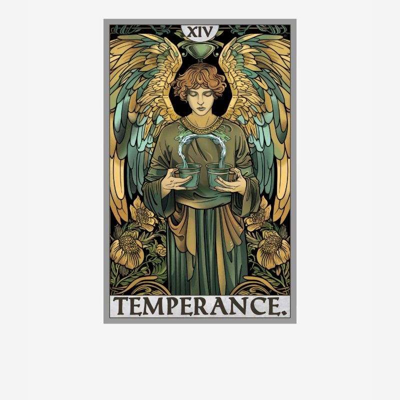 Tarot Card Tarot Card Temperance Temperance