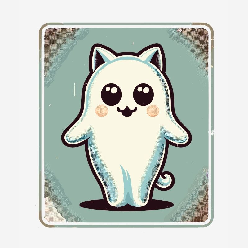 Cute Ghosts Cat Kawaii Ghost Pet