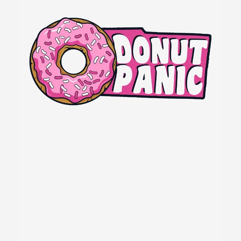 Donut Panic Doughnut Glazed Maker Lover Donut