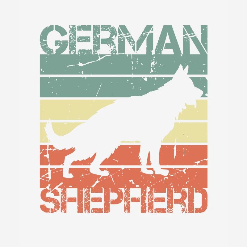 Retro German Shepherd