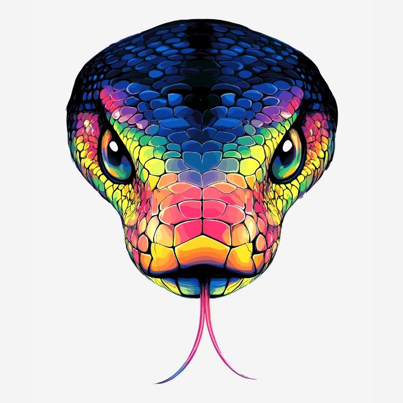 Schlange Python Kobra Mamba Klapperschlange Snake