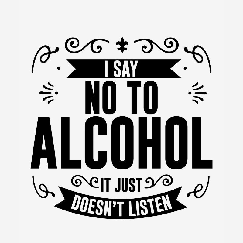 Je dis non à l’alcool, il n’écoute tout simplement pas 4