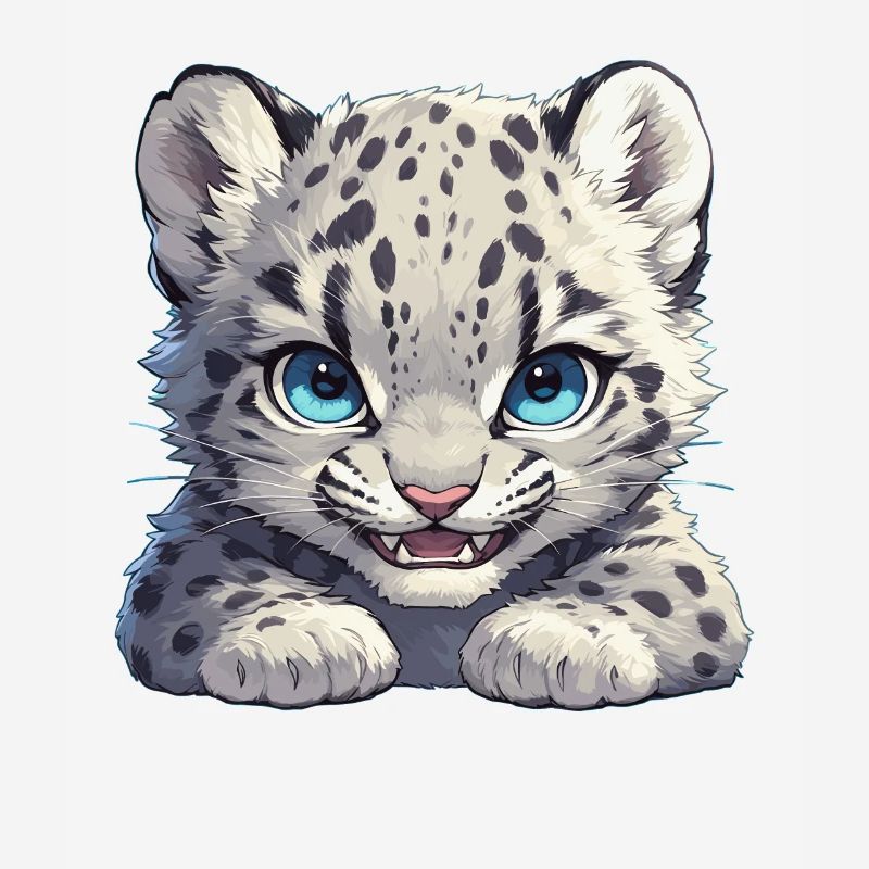 Léopard des neiges Schneeleoparde Schneeleopard