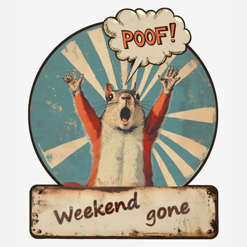 POUF! Week-end terminé