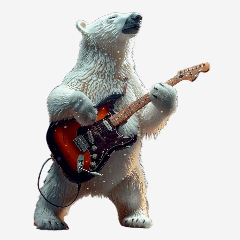 Ours blanc