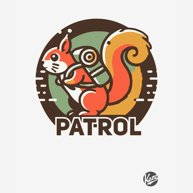 Forest Patrol Camper Squirrel