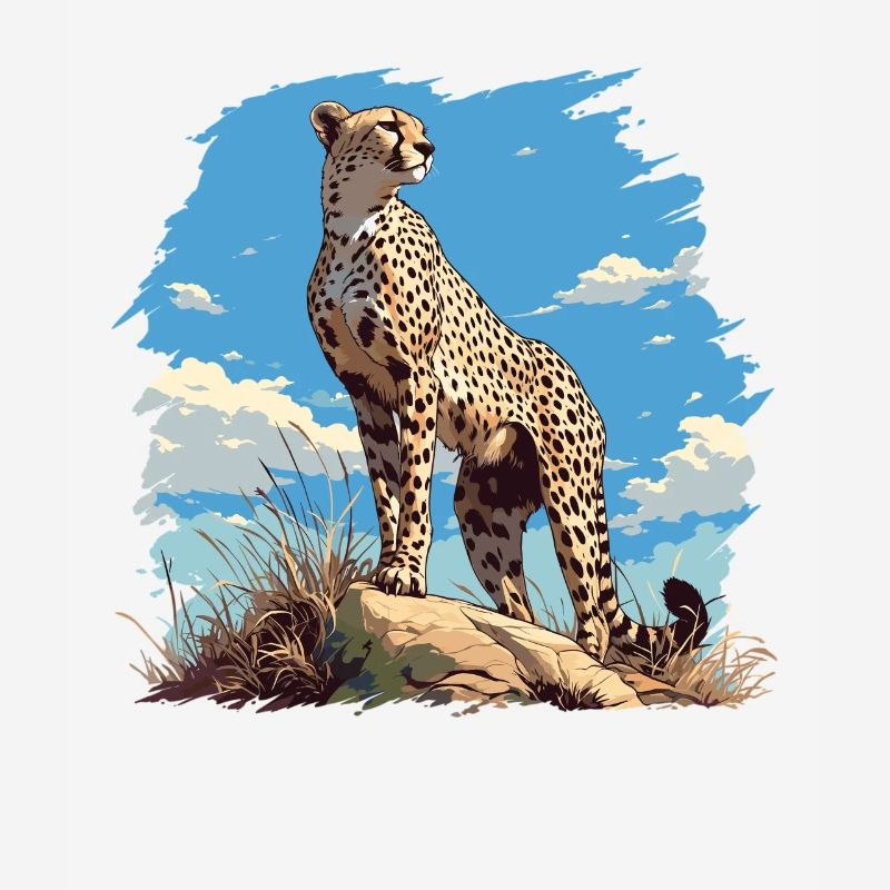 Guépard Geparde Gepard