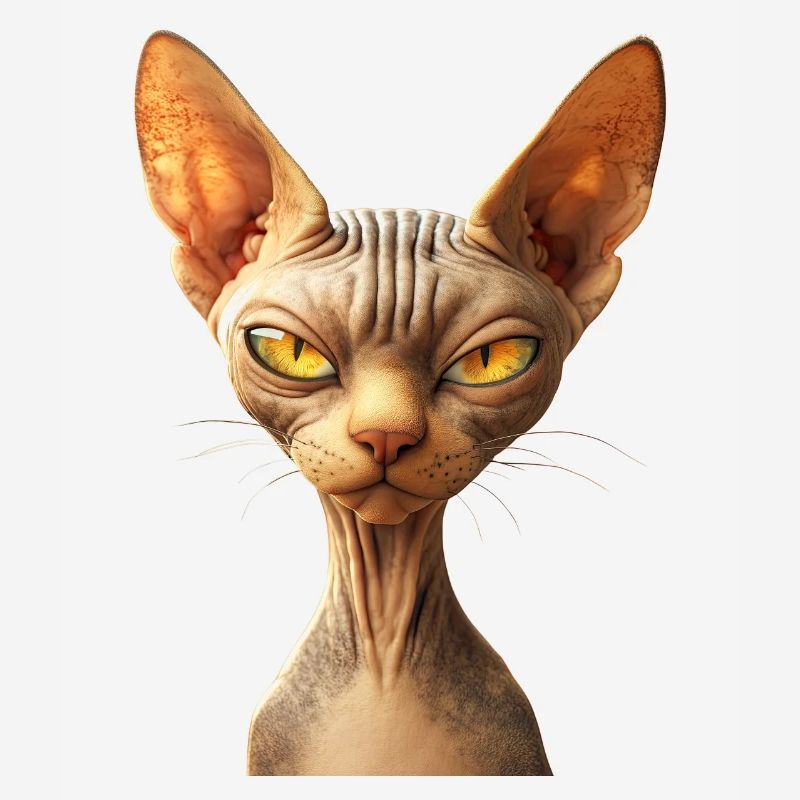 Chat Sphynx Chat Sphynx Chat Canadien Mignon Sphinx