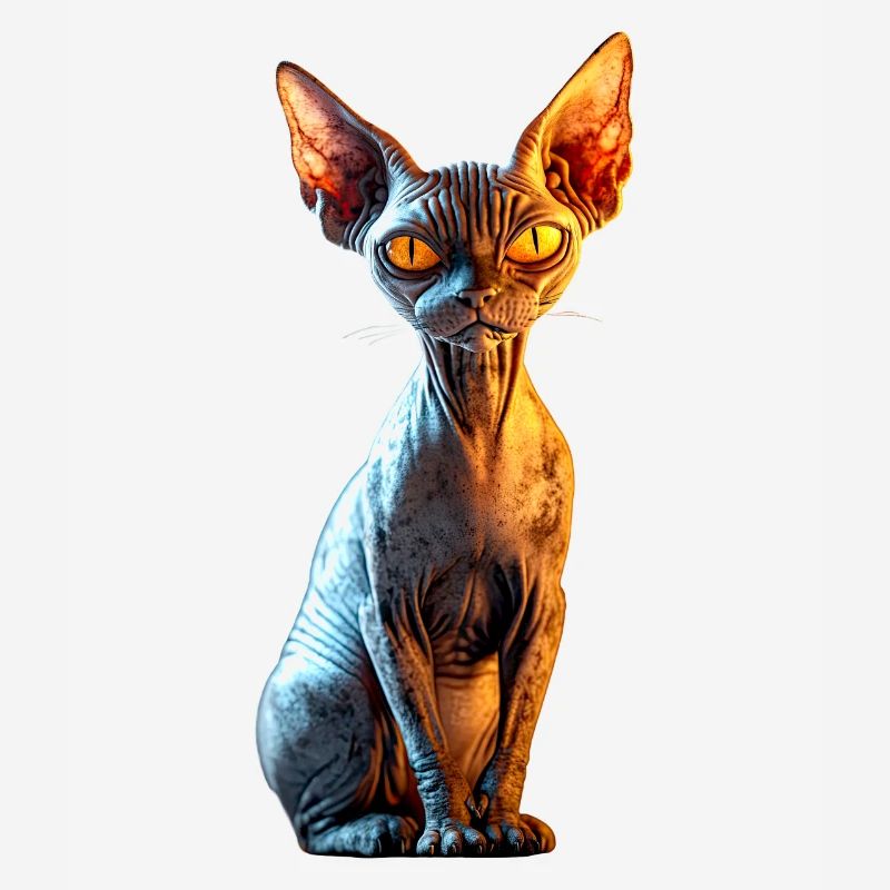 Chat Sphynx Chat Sphynx Chat Canadien Mignon Sphinx