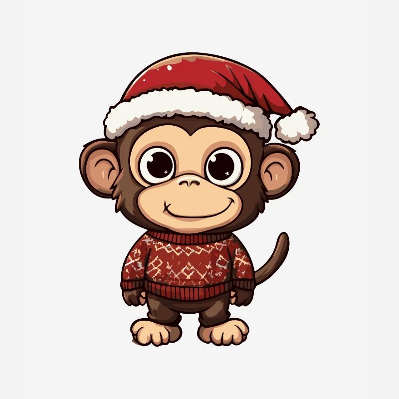 Monkey Christmas Comic