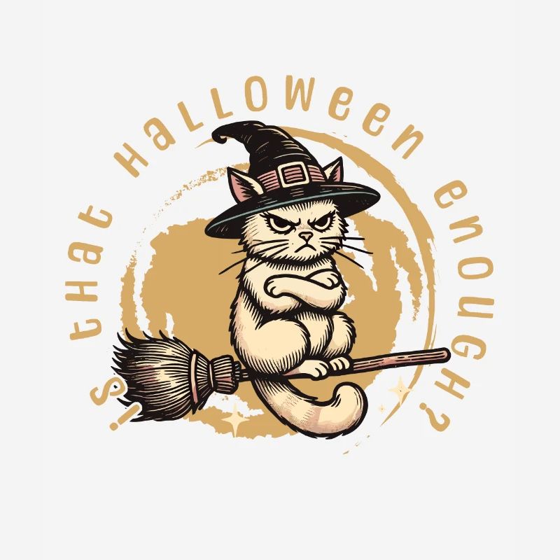 Is Halloween enough witch cat