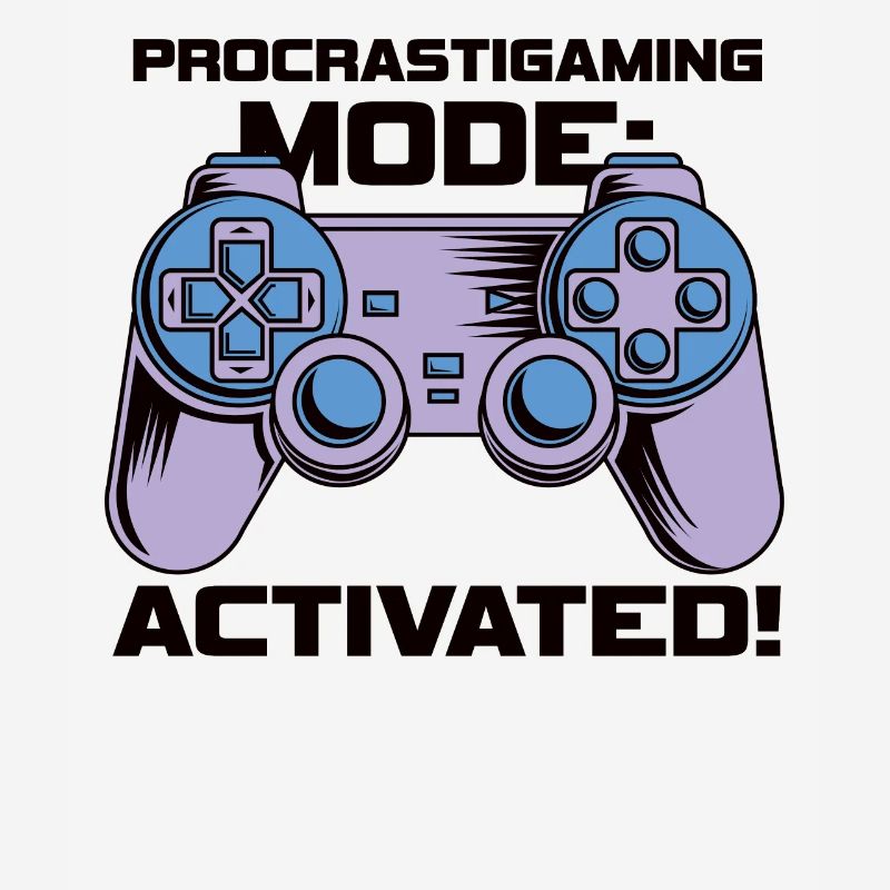 Gamer Procrastimode de jeu activé