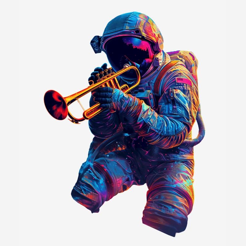 Trompette astronaute
