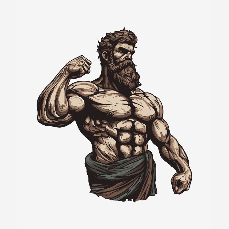 Muscles Bodybuilder Workout Gym