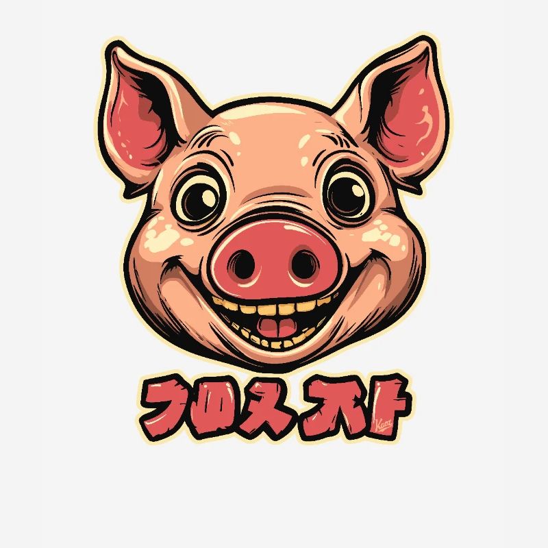 Cochon heureux