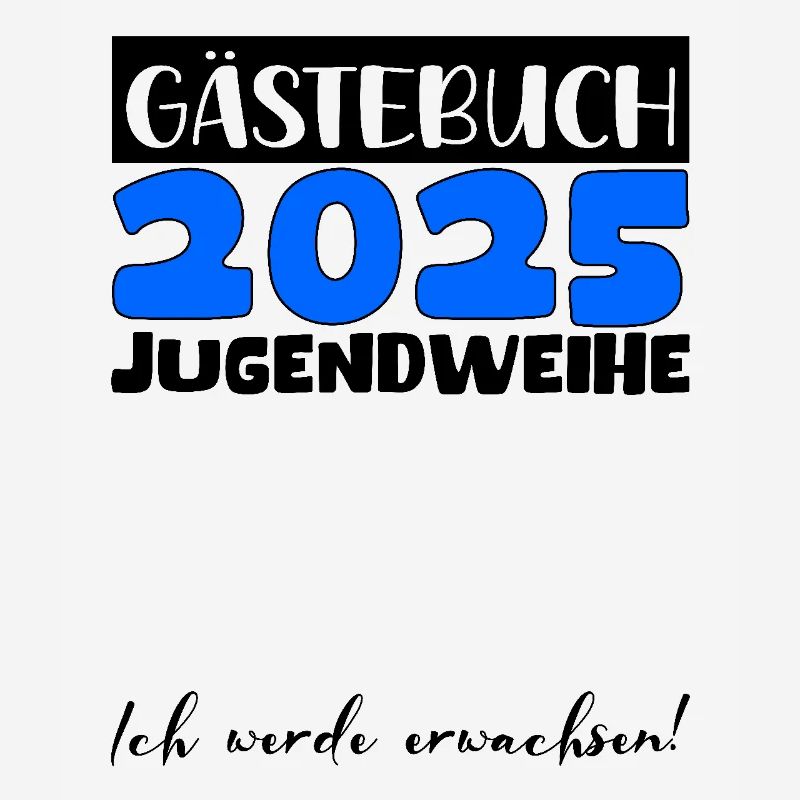 Jugendweihe 2025 Gästebuch Geschenk Mädchen Jungen