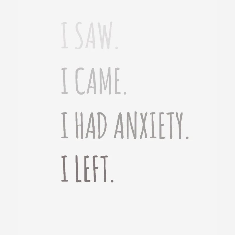Citation drôle d’anxiété J’avais de l’anxiété drôle