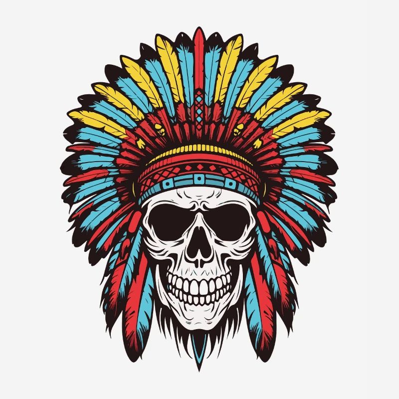 Crâne de chef indien Apache