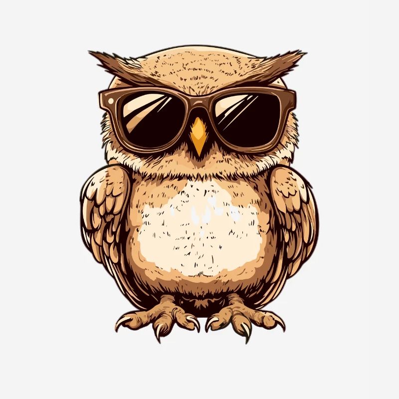Coole Eule